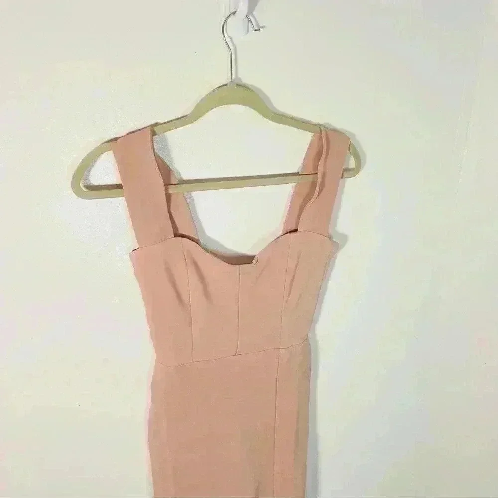 NWT Nookie Divine Midi Dress Dusty Pink - Picture 3 of 8
